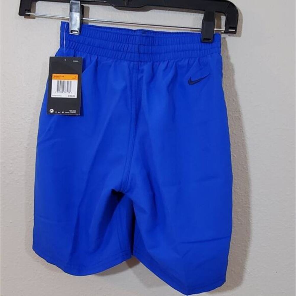 Nike royal blue swoosh swimming trunks Boys‎